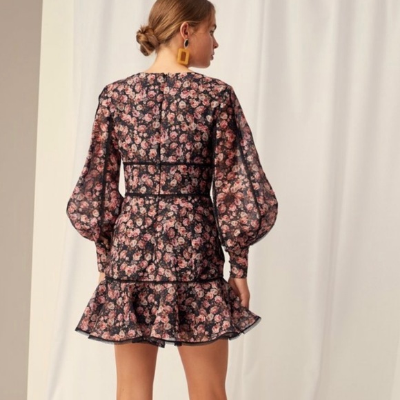 Keepsake Black Rose Mini Dress - Picture 2 of 10